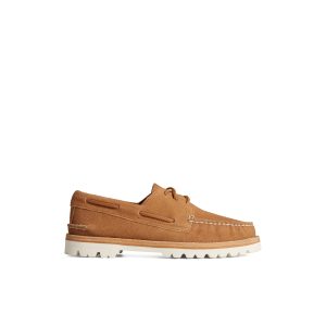 Unisex Authentic Original 3-Eye Vibram Boat Shoe