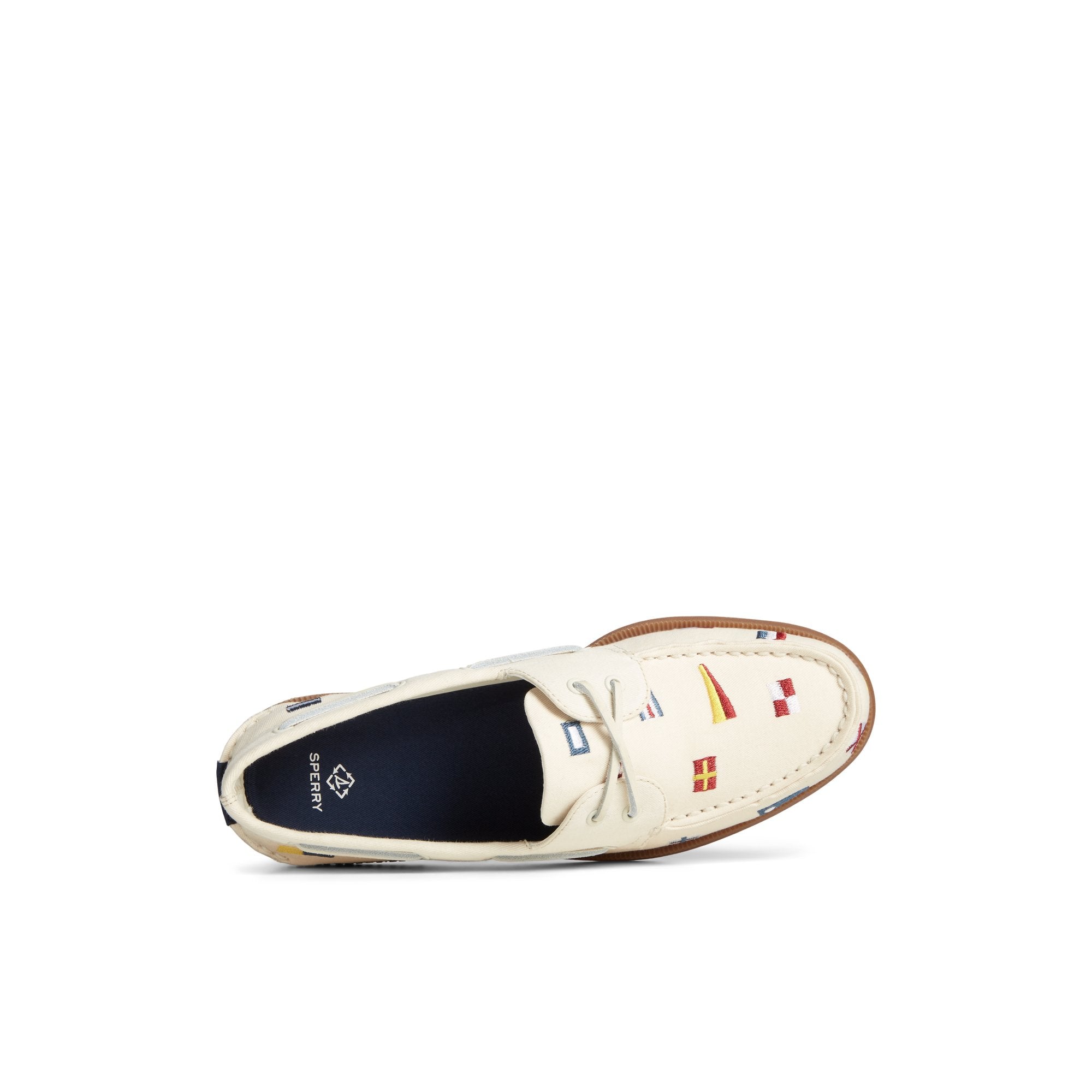 Authentic Original? Nautical Flag Boat Shoe - Image 5