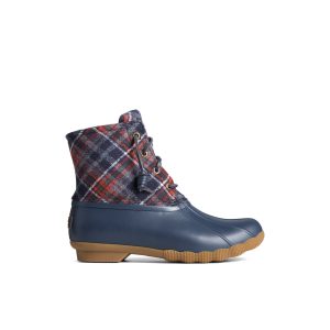 Saltwater? Plaid Wool Duck Boot