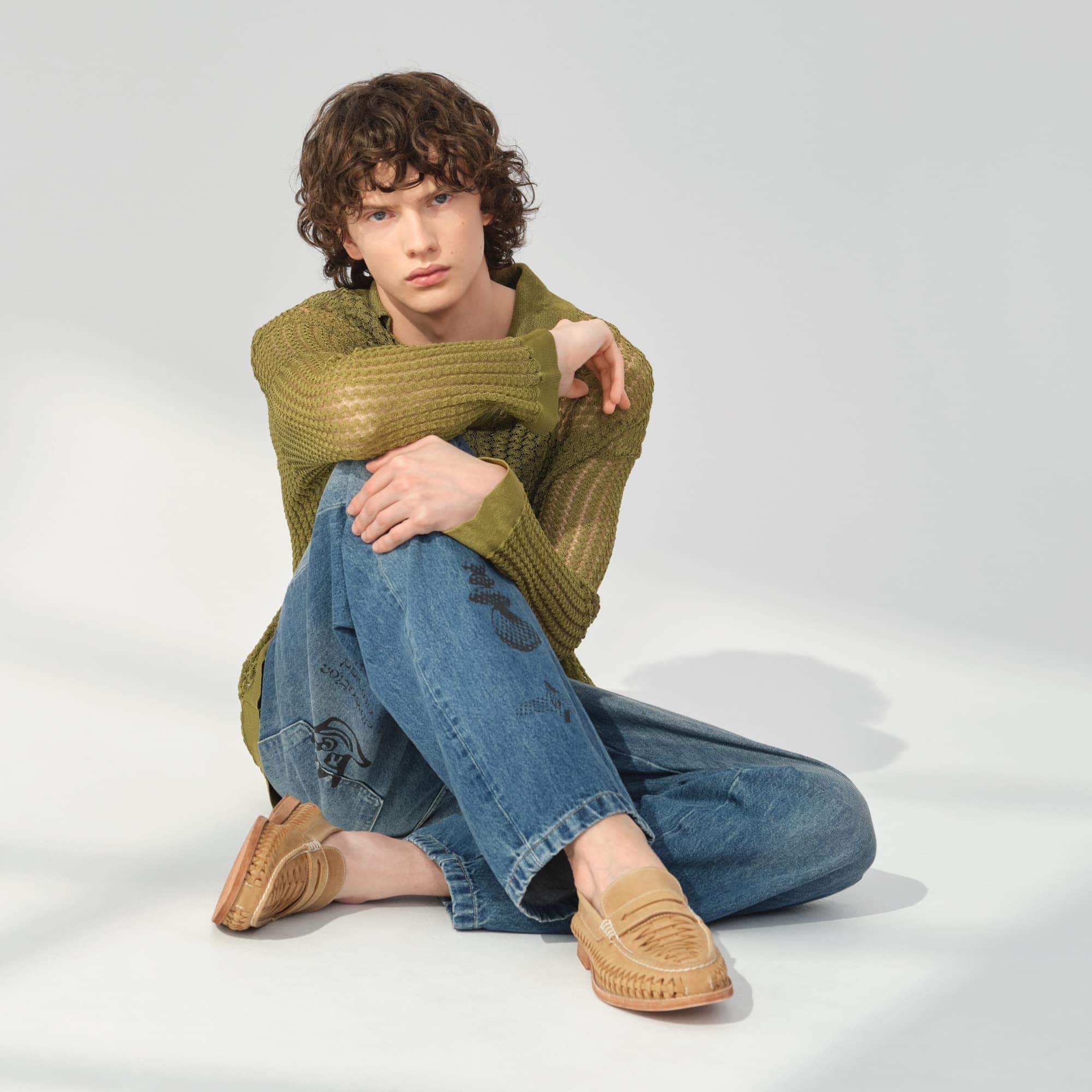 Gold Cup? Woven Penny Loafer - Image 8